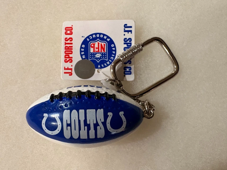 6 J.F. Sports -Indianapolis Colts Football Key Chains - Image 2 of 4