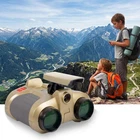 Binoculars 4x30 Outdoor Telescope Toy LED Day/Night Portable Travel Kids Gift