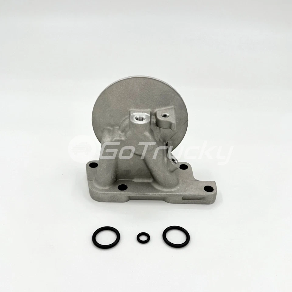 Oil Filter Body Housing + Gaskets for ISUZU NRR NPR NPR-HD NQR 4HE1 4HK1 98-15 — 第 4/4 张图片