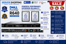 Dell PowerEdge R640 2x Platinum 8173M 2.00Ghz 56-Core 128GB DDR4 1.92TB SSD 12TB