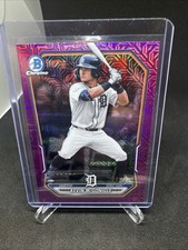 2025 Bowman Purple Mojo /299  Autographs Kevin McGonigle 🔥⚾️🔥on Fire