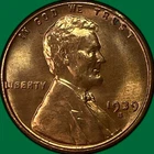 1939-S Lincoln Wheat Cent Brilliant Uncirculated BU Coin #39477