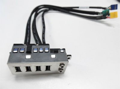 HP 628565-001 6200 Pro Front USB / Audio I/O Panel complete with cables