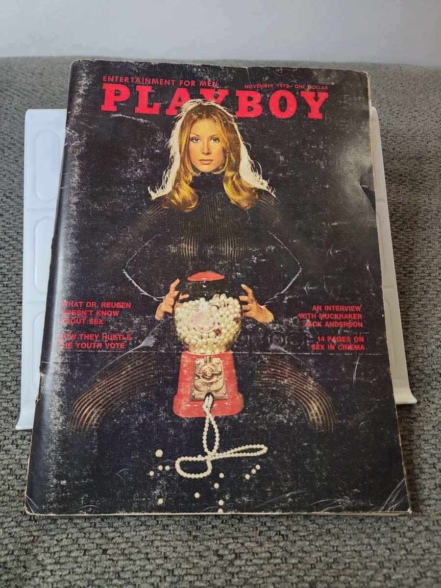 A7.01) Vintage Playboy Magazine, November 1972 | eBay