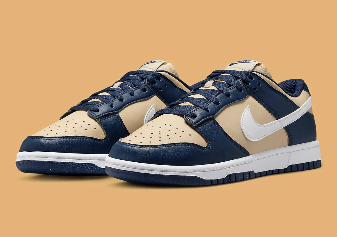 Preços baixos em Nike Dunk Next Nature Low Navy Gold W | eBay