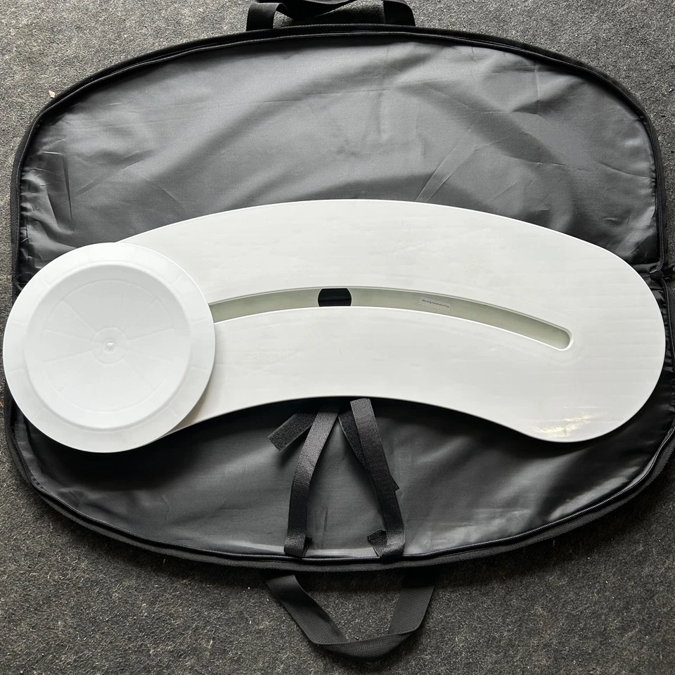 Seaside Brother 转移板,适用于轮椅用户白色 A — 第 4/4 张图片