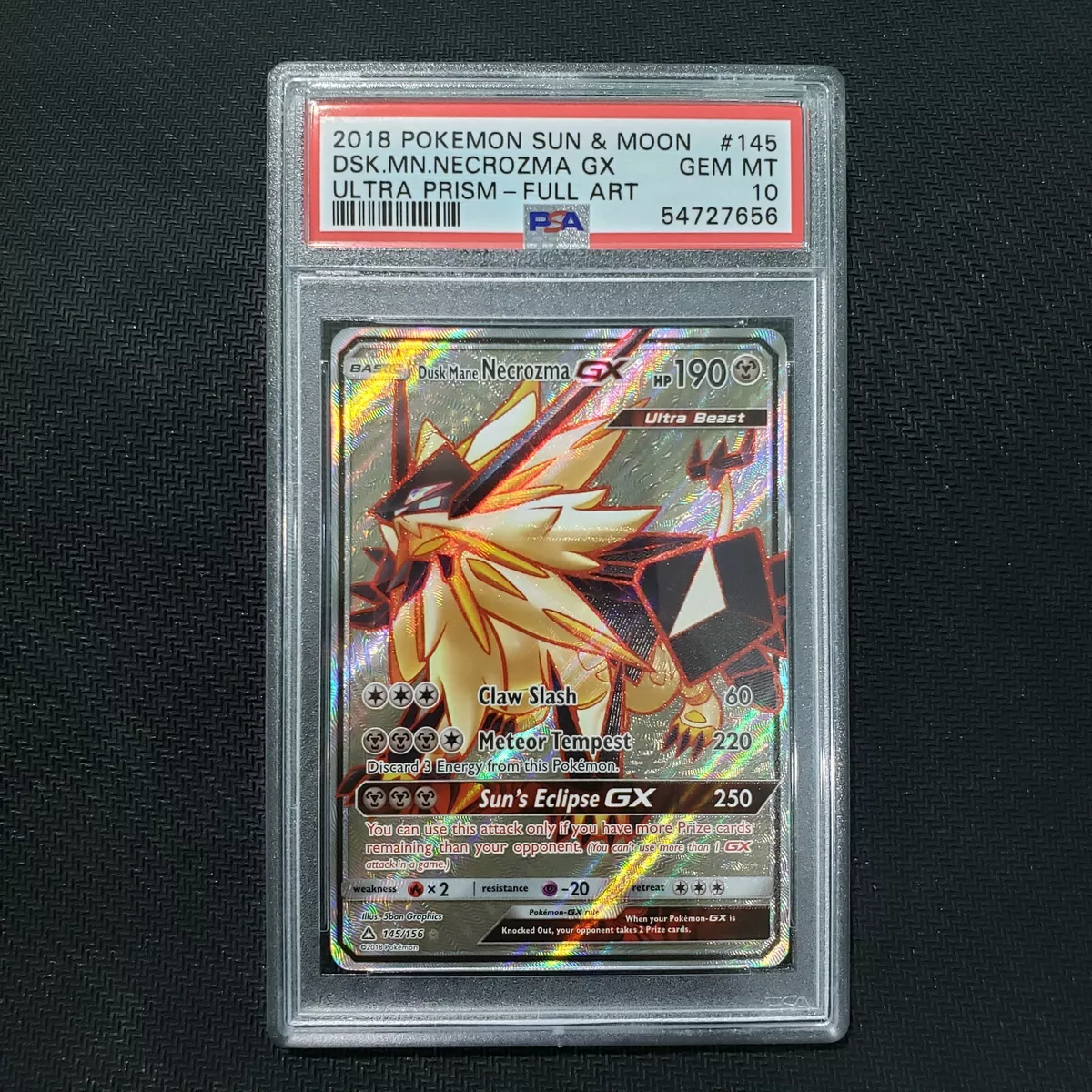 Dusk Mane Necrozma GX - Pokemon