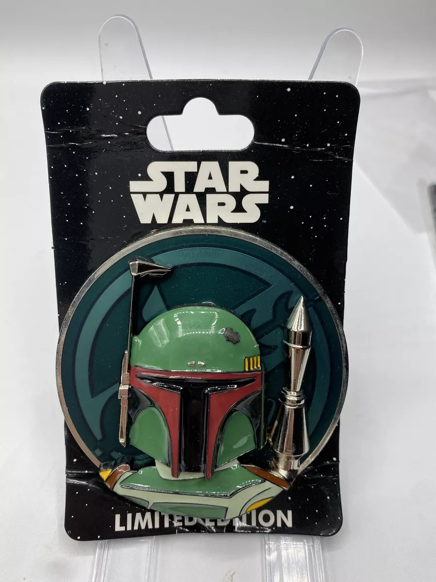 Disney WDI Boba Fett Star Wars Villains Profile LE 300 Pin