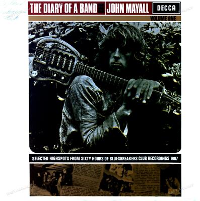 John Mayall - The Diary Of A Band. Volume One UK LP 1968 Blue Label RAR '