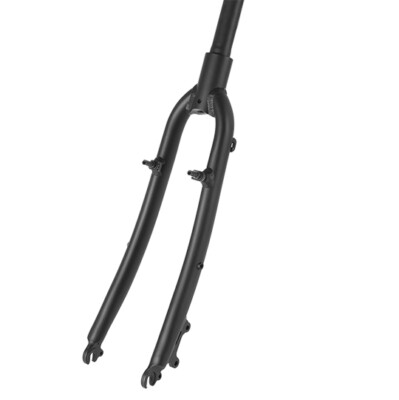 vtc gabel 28'' alu ahead-set 1'' 1/8 schwarz v-brake mit dübeln + scheibe is