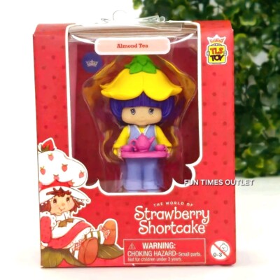 Strawberry Shortcake Almond Tea 2.5'' Figure Cheebee Scented Toy Collectible New 
