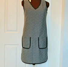 MAX STUDIO VERY NICE BLACK/IVORY  DRESS SZ XS NWT MSRP 118.00