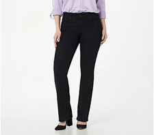NYDJ Marilyn Straight Uplift Jean Back Cool Embrace Nautilus Women's Petite 26