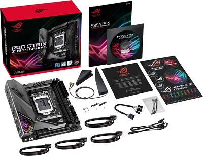 Asus ROG STRIX Z390-I GAMING Motherboard LGA1151 Mini-ITX for Intel Z390 DDR4