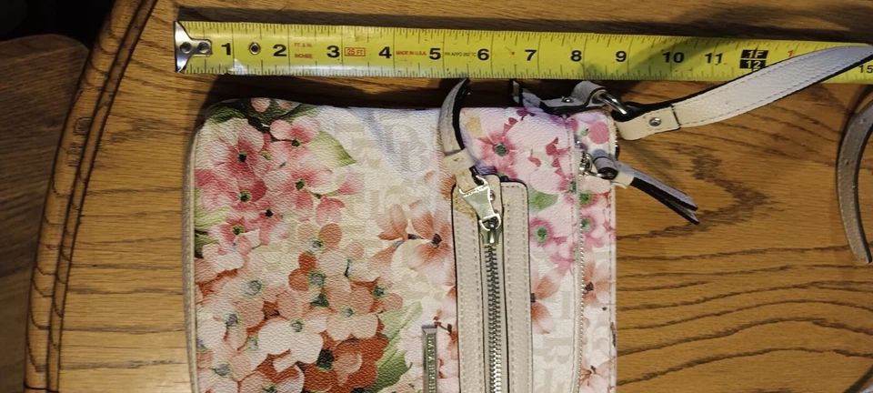 DANA BUCHMAN Mujer Bandolera Estampado Floral Cartera con Bolsillos con Correa Ajustable Foto 2 de 4