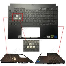 For Asus TUF Gaming A15 FA507 FX507 FX507Z FA507R C Shell Palmrest Keyboard