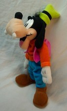 Mattel Walt Disney NICE CLASSIC GOOFY 11" Plush Stuffed Animal Toy