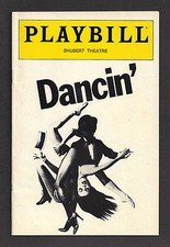 Bob Fosse "DANCIN'" Gail Benedict / Byron Easley 1982 Boston Playbill