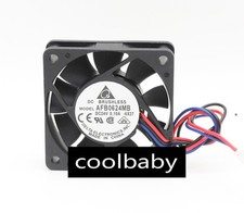 1pc DELTA AFB0624MB fan 60 60 15mm 24V 0.10A 3pin