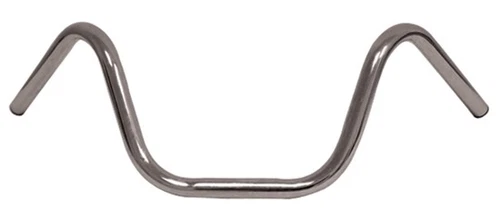 8.5" x 1" Chrome Buckhorn Handlebars For Harley Sportster Dyna Softail 40032