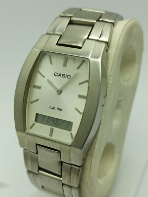 Casio Quartz MTA-2002D-1BDF Ana-Digi Vintage Men's watch | eBay