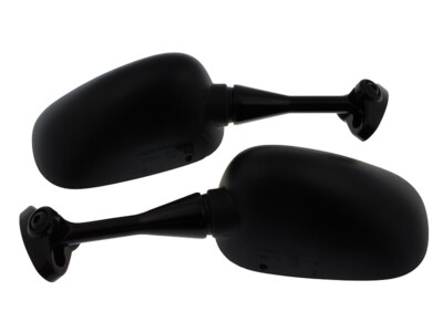 Spiegel Paar Schwarz E-geprüft für Honda CB 600 CBR 900 RR VTR 1000