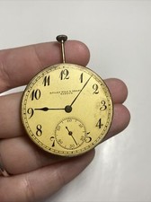 Collectible GOLAY FILS & STAHL Geneve Chronometer Ultra Thin Pocketwatch Movt