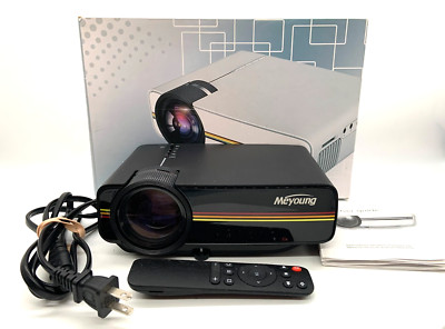   Meyoung TC80 LED Mini Projector, Home Theater LCD HD Movie Video Projector