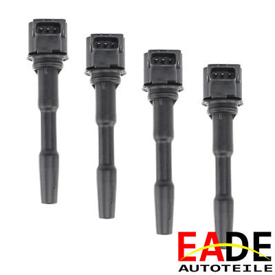 4x ZÜNDSPULE ZÜNDMODUL STABZÜNDSPULE DACIA LODGY JS 1.6 LPG 1.6 SCe 100 H4M740