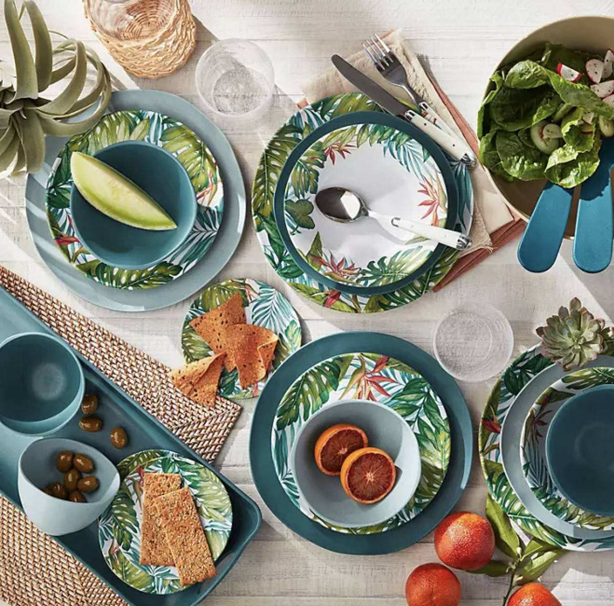 Melamine dinnerware outlet