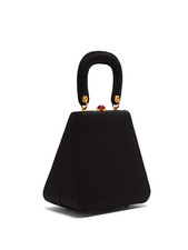 NWT NIP STAUD KENNY BAG IN BLACK CROC EMBOSSED In the Original Packaging 