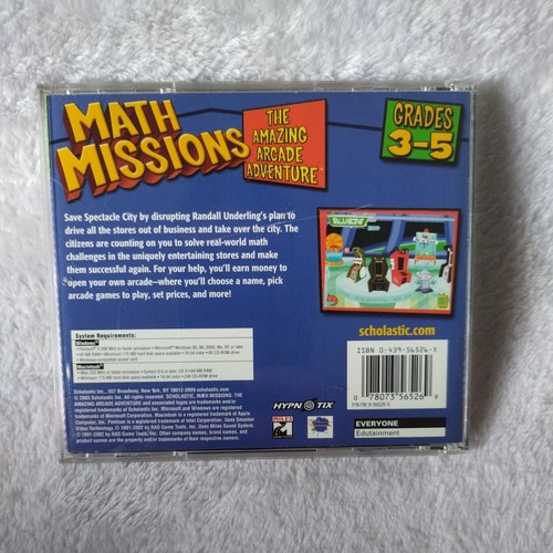 Scholastic Math Missions Arcade Software (CD-ROM Windows/Mac) Grades 3-5 - Picture 2 of 7