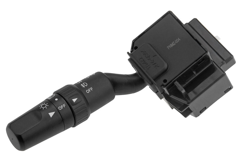 Commodo de phares haut de gamme en ABS noir pour colonne de direction Mazda 5