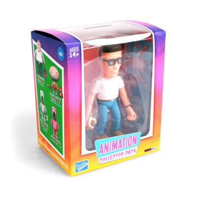 Fox Animation King of the Hill Vinyl 8cm Mini Sammel Figur: Hank Hill