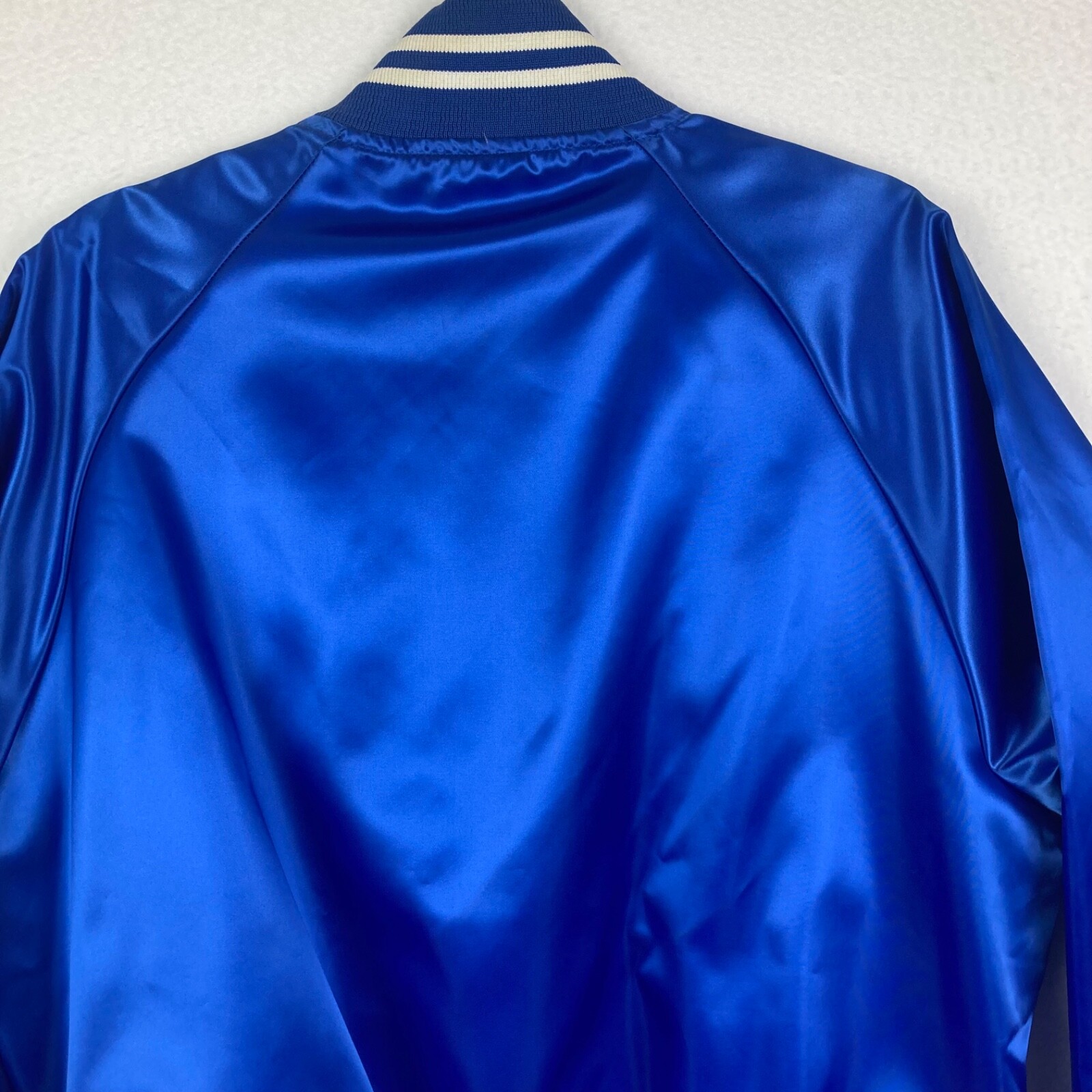Vintage Made in USA Auburn Sportswear St. Mary's Blue Windbreaker Jacket XL