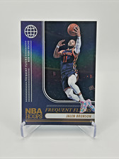 Jalen Brunson 2024-25 NBA Hoops Frequent Flyers Gold Holo #5 NY Knicks Insert