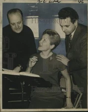 1969 Press Photo Jean Fenn and Gaetano Bardini rehearse "Manon Lescaut"