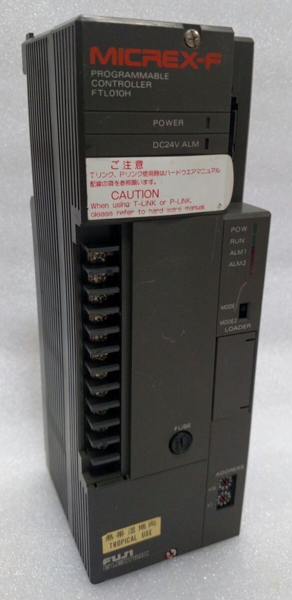 Fuji Micrex-F FTL-010H-G02-NK Programmable Controller FTL010H