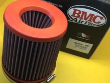 130mm Pod air filter 140mm long Universal BMC FBTW130-140P Poly 5" str neck