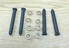 1955 1956 1957 CHEVY DOOR HINGE PINS and  BUSHINGS 12 Piece set ** USA MADE **