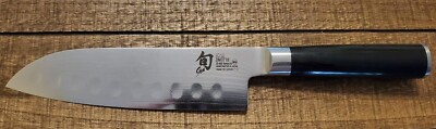 SHUN KAI CLASSIC 7'' DAMASCUS SANTOKU CHEFS KNIFE DM0718 