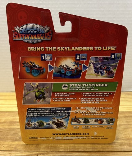 Skylanders Superchargers Stealth Stinger Sky Vehicle - 2015 Activision - New - Picture 3 of 4