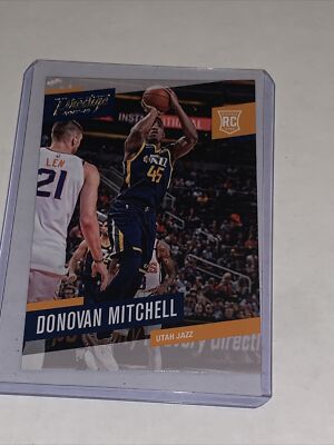 2017-18 Panini Prestige Rookie #163 Donovan Mitchell Utah Jazz MINT CONDITION 