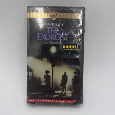 The Exorcist 25th Anniversary VHS Sealed Horror Special Edition Collector’s Card - Image 1 of 4
