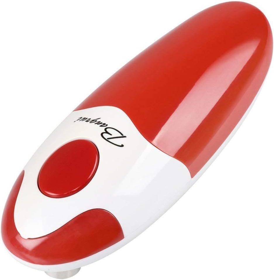 Apriscatole  Elettrico. Apriscatole per Cucina Del Ristorante. Bordo Pulito E Li
