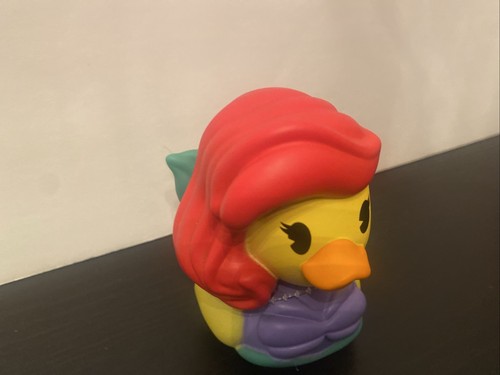 Disney Ariel Little Mermaid Rubber Duckie Jeep Collectible Duck NEW - Picture 3 of 10