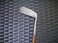 Antique Vintage Wood Shaft Spalding Smooth Face Putter