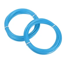 2 Pcs 3D Pen Filament, 1.75mm Dia 33ft Length, Sky Blue