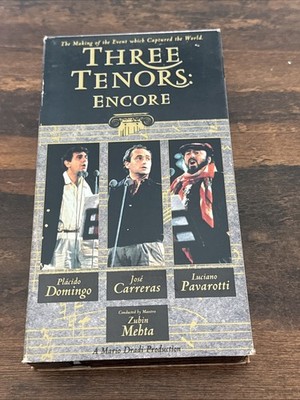 Three Tenors encore (VHS 1992) V17