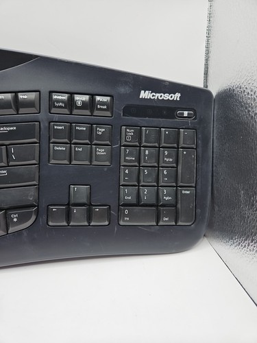 Microsoft Comfort Curve Ergonomic Keyboard 2000 v1.0 1047 KU-0459 - FOR PARTS - 第 4/7 張圖片
